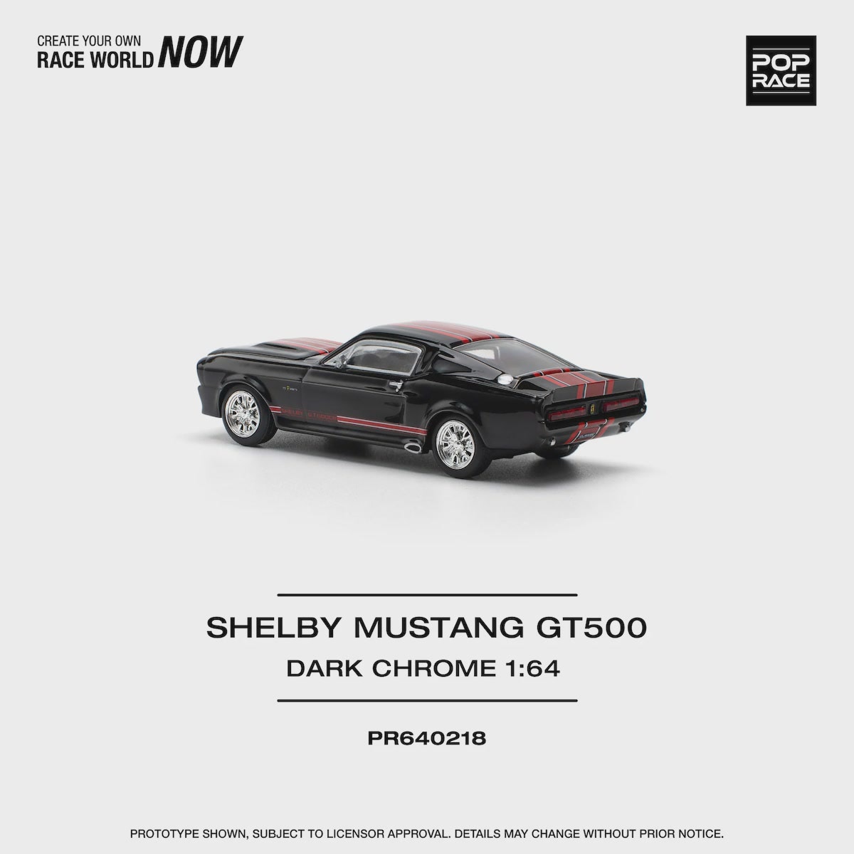 Pop Race | Shelby Mustang GT500 Dark Chrome