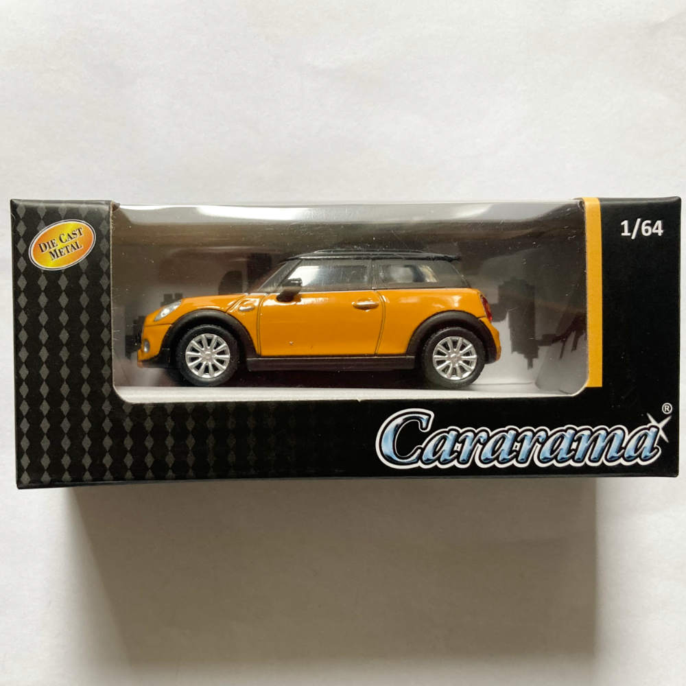 Cararama | MINI Cooper S orange/schwarz