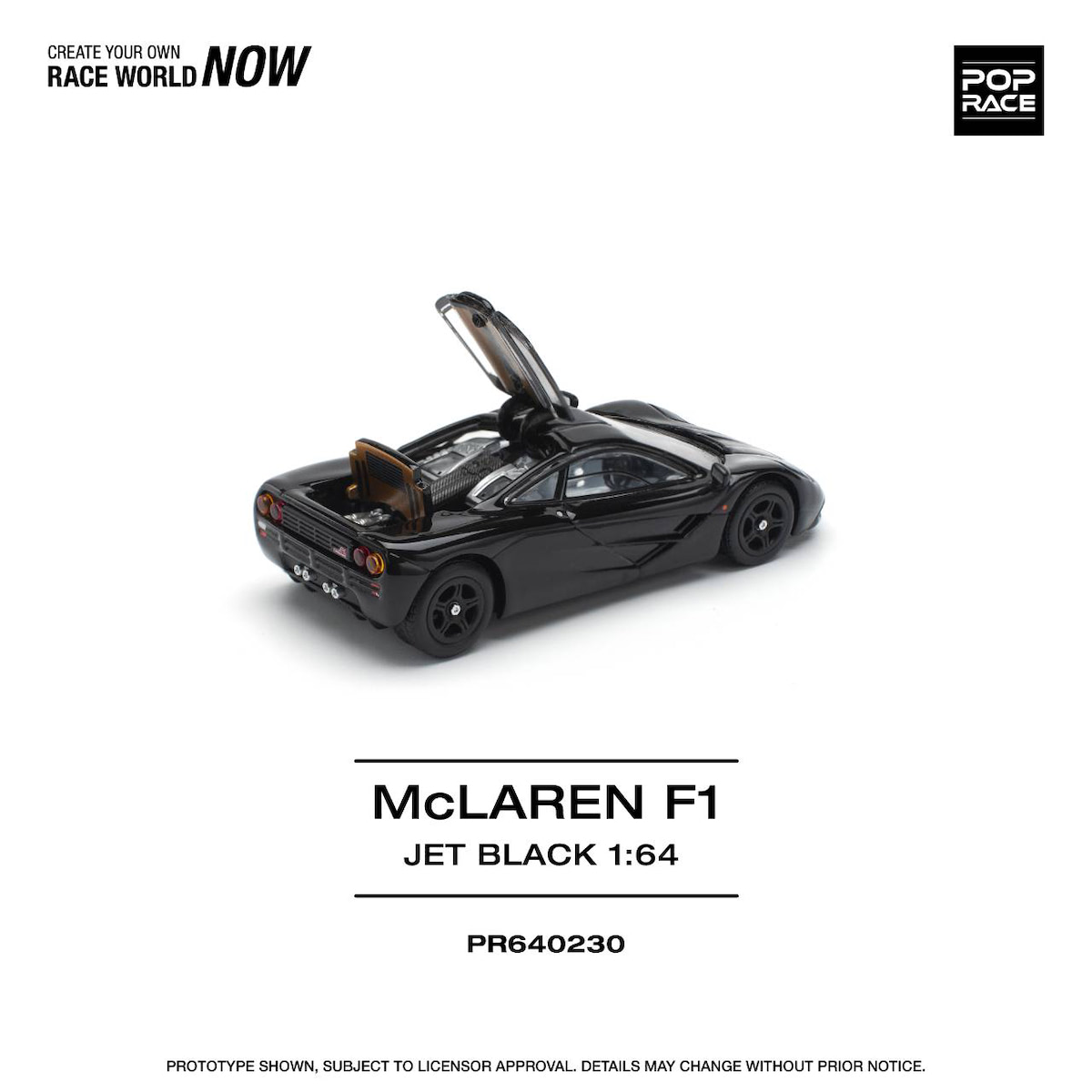 Pop Race | McLaren P1 Jet Black