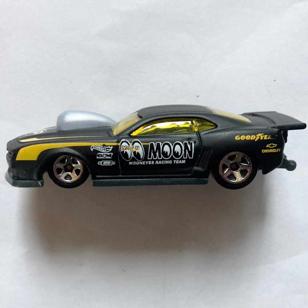 Hot Wheels | '10 Pro Stock Camaro MOON EYES matt schwarz - ohne Verpackung