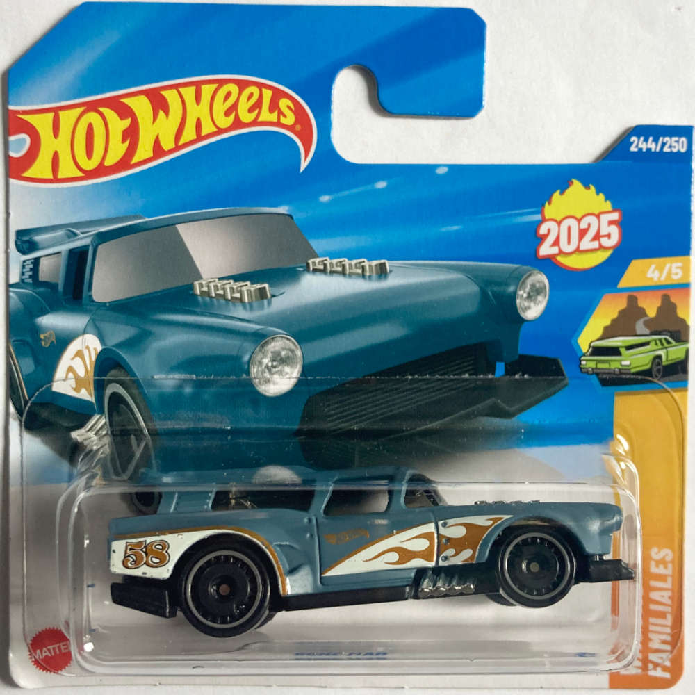 Hot Wheels | Gone Mad mattblau