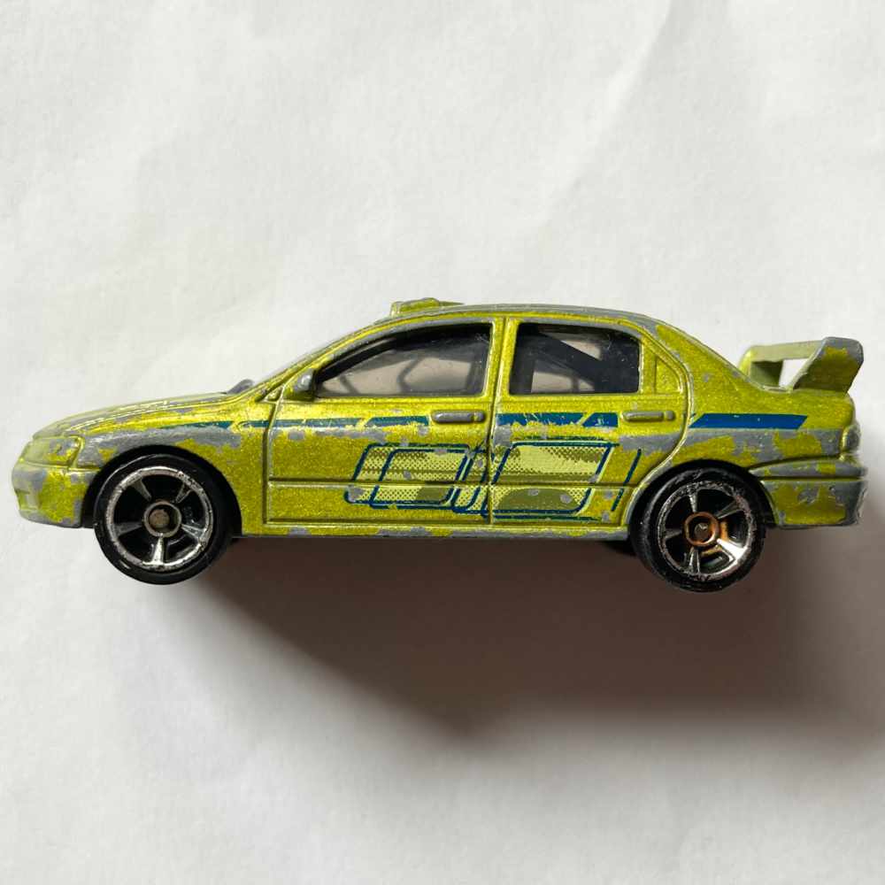 Hot Wheels | Mitsubishi EVO grünmetallic 2001 Fast & Furious 5-Pack - ohne Verpackung