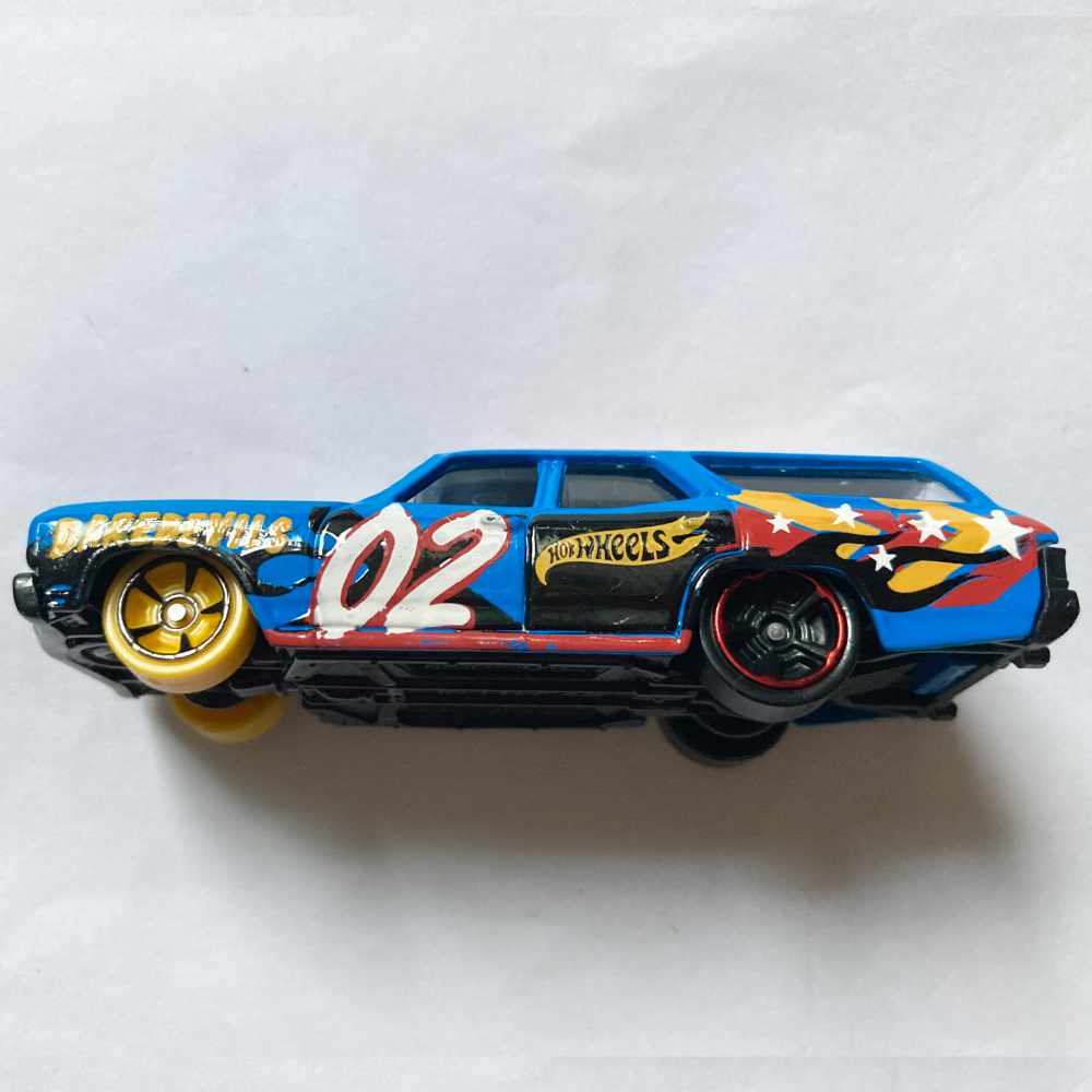 Hot Wheels | '70 Chevelle SS Wagon #02 HW Dareddevils blau - ohne Verpackung