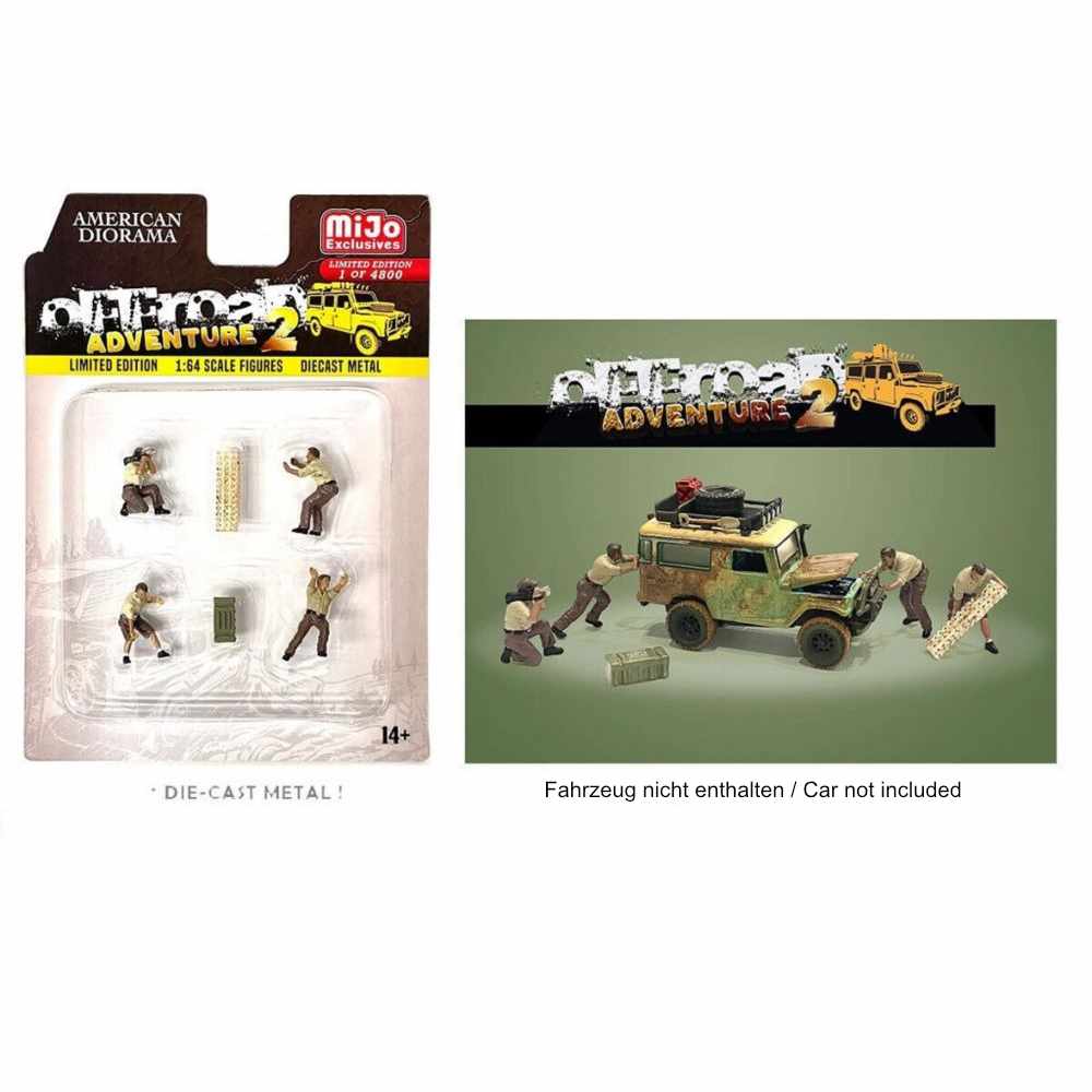American Diorama | Off Road Adventure Figuren Set 2 (MiJo Exclusive)
