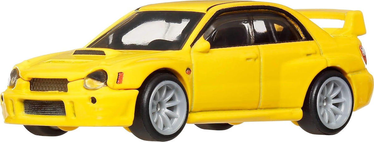 Hot Wheels | Premium Car Culture THRILL CLIMBERS 1/5 Subaru Impreza WRX gelb