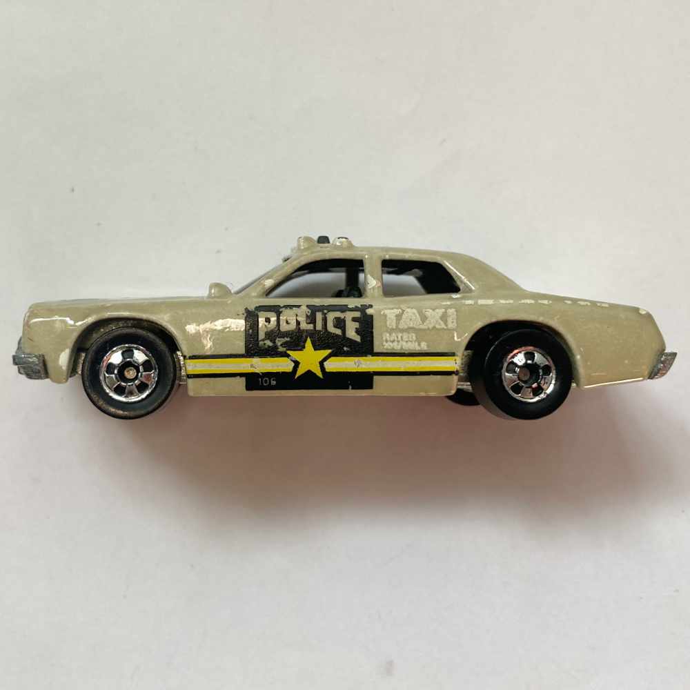 Hot Wheels | Blackwall Highway Patrol–Taxi beige 1989 - ohne Verpackung