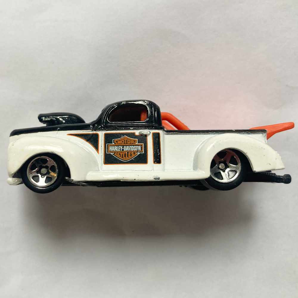 Hot Wheels | '40 Ford Truck weiß/schwarz HARLEY DAVIDSON 2001 - ohne Verpackung