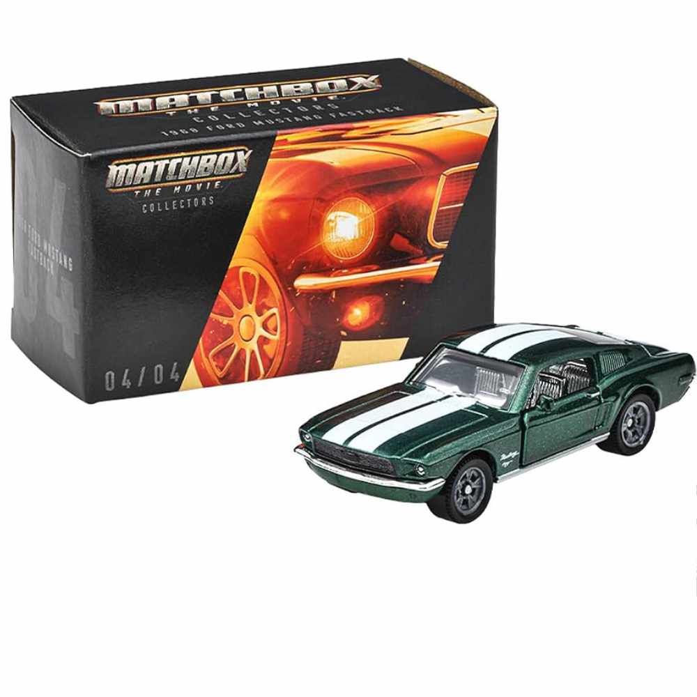 Matchbox | Collectors Serie 04/04 MATCHBOX THE MOVIE 1968 Ford Mustang Fastback dunkelgrün
